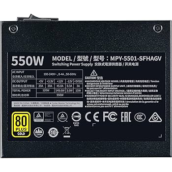 Cooler Master V550 SFX GOLD 電源ユニット V SFX Goldシリーズ | Cooler Master 電源ユニット | 株式会社アスク